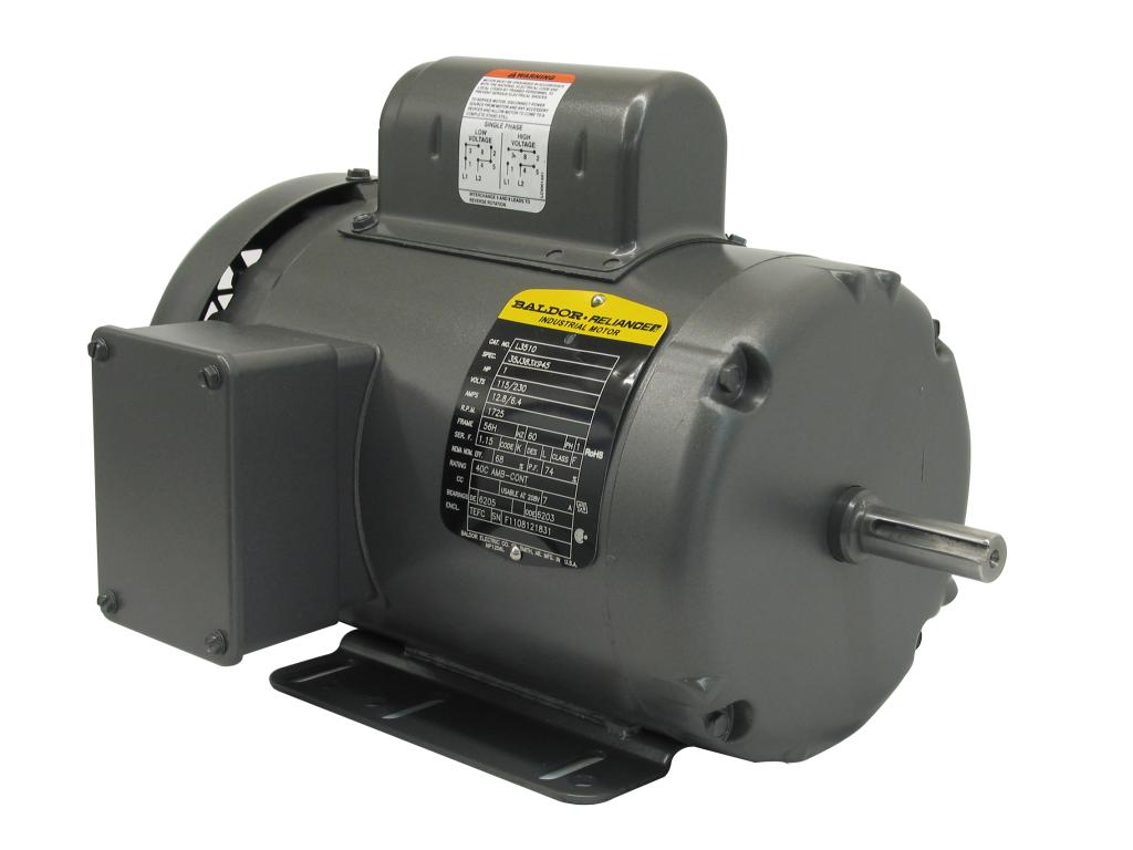 1 HP TEFC Motor