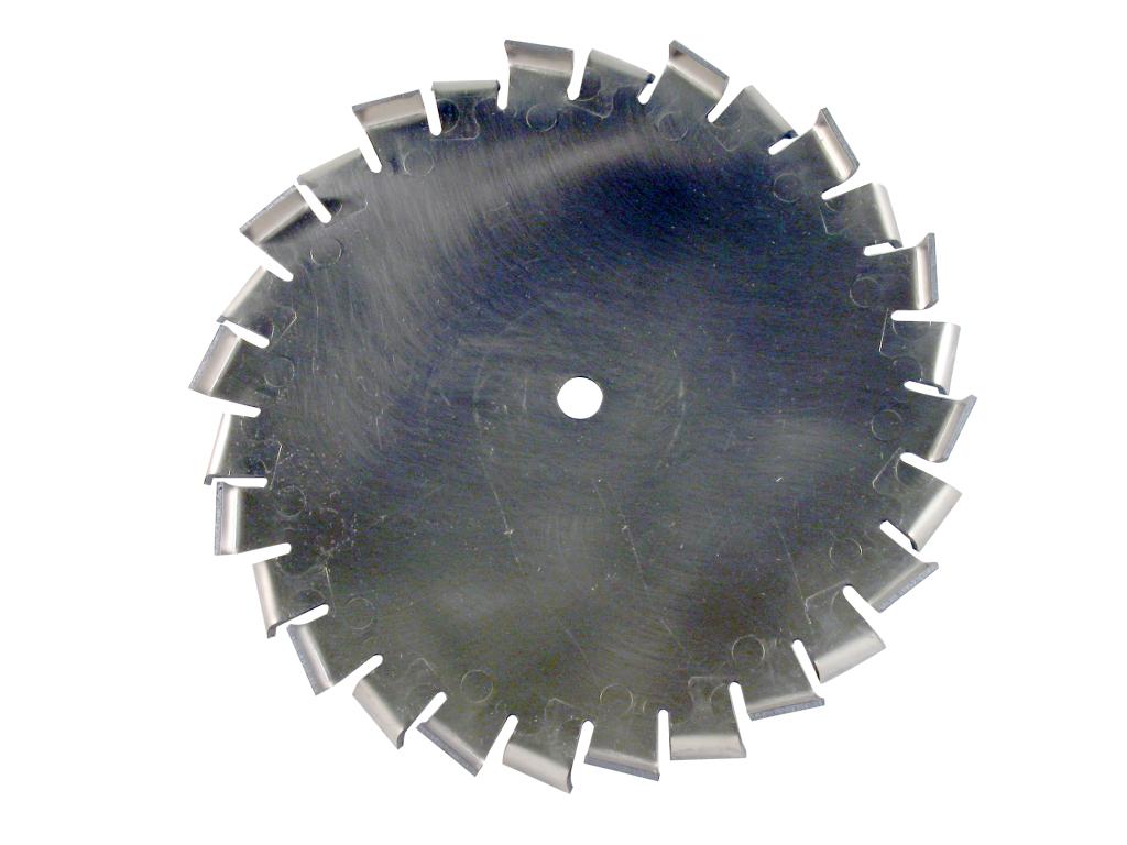 10" Dia. X 5/8" Center Hole Type B 304 SS Dispersion Blade