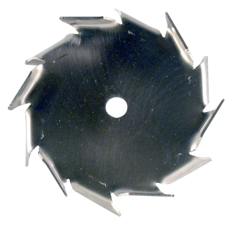 5" Dia. X 1/2" Center Hole Type A 304 SS Dispersion Blade Image