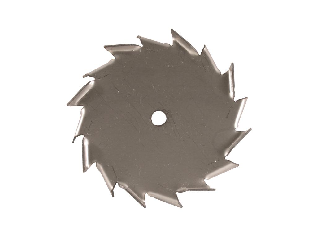 6" Dia. X 1/2" Center Hole Type A 304 SS Dispersion Blade Image