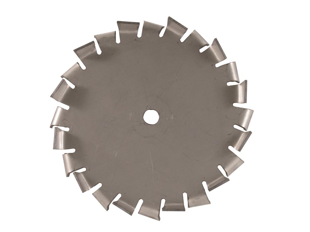 8" Dia. X 5/8" Center Hole Type B 304 SS Dispersion Blade