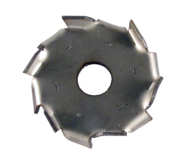 2 3/8" Dia. X 1/2" Center Hole Type A 304 SS Dispersion Blade