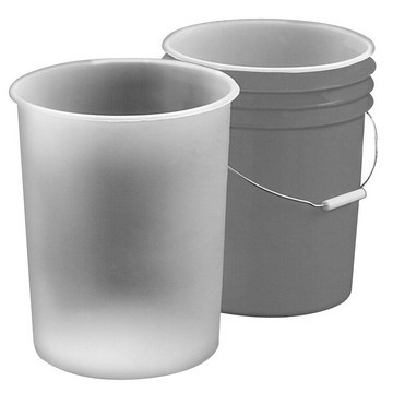 P3.5HD 3.5 Gallon Plastic Pail Liner - 15 mil HDPE - Basco USA