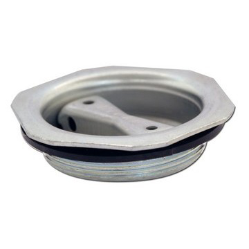 2" NPT Zinc-plated Bung Plug - image 2