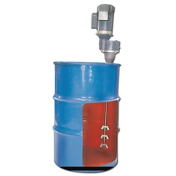 Drum Mixer Stirrer - 1 HP Electric Direct Drive Lid Mount Mixer at