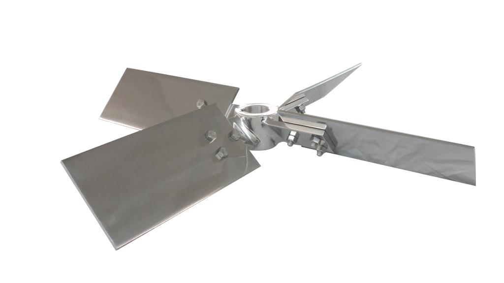 24" Dia. 4-Blade Axial Flow Turbine - Polished - image 2