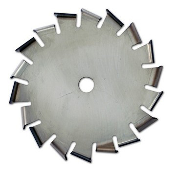 17" Dia. X 5/8" Center Hole Type A 304 SS Dispersion Blade Image