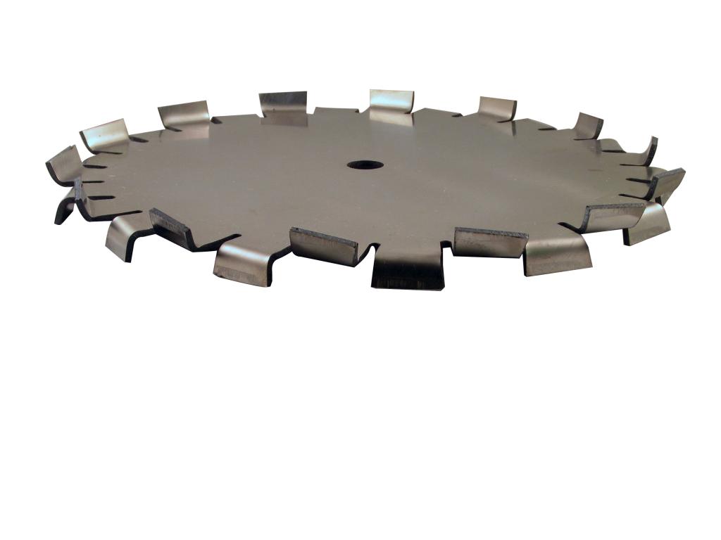 10" Dia. X 5/8" Center Hole Type B 304 SS Dispersion Blade - image 2