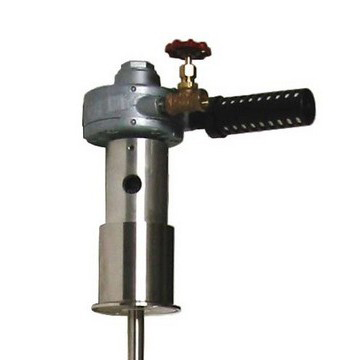 1-1/2 HP Air 2" Flange Tri-Clamp &reg; Mount Mixer with Dual Propeller