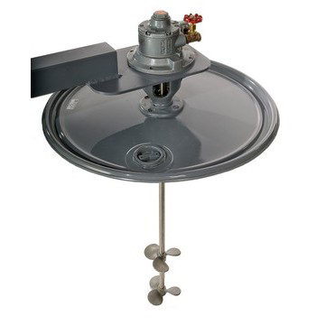 4 HP Air Direct Drive Drum Lid Mixer - image 3