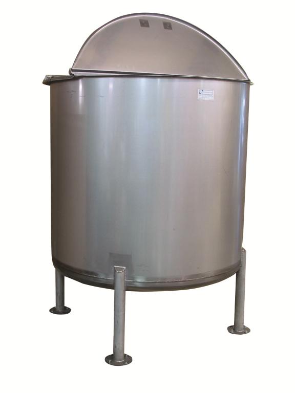 1500-Gallon Stainless Steel Mixing Tank - image 2